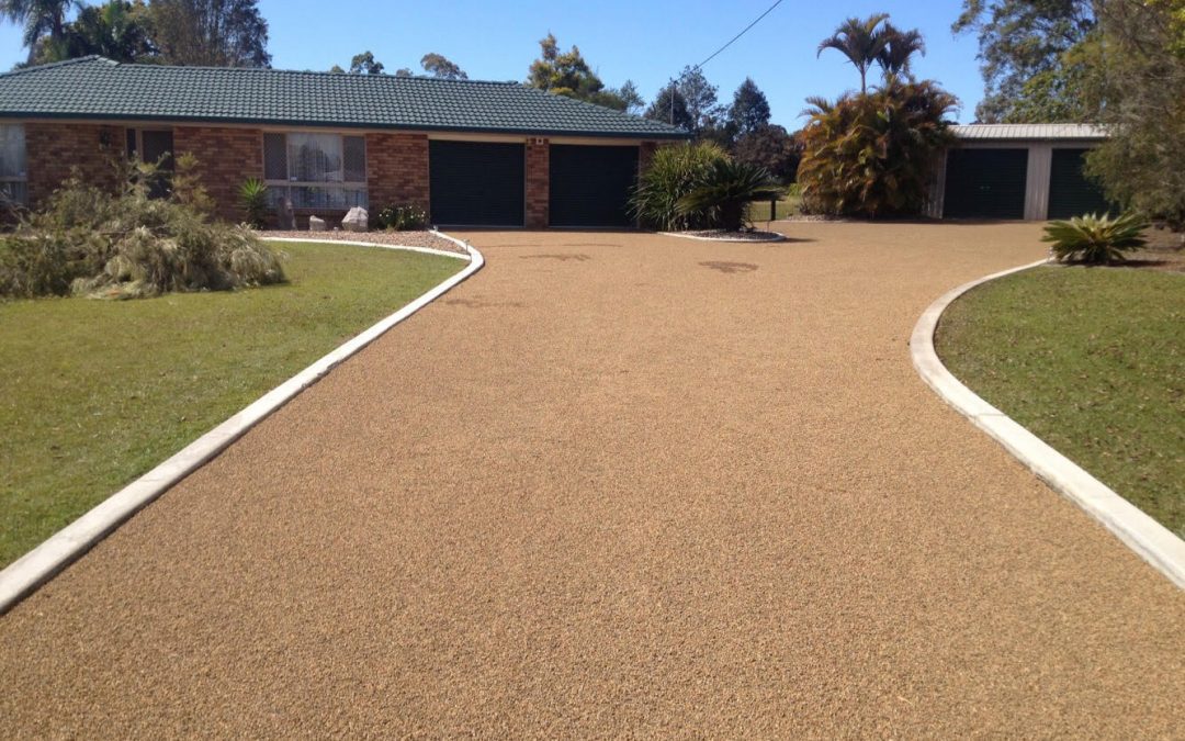 Resurfacing the Driveway with Pebble Pave Located in Environmental Significant Overlay